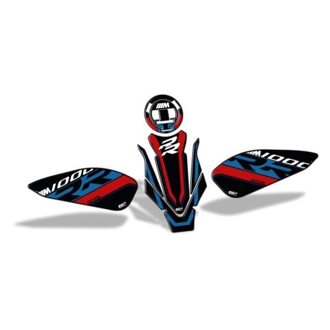 GP Kompozit BMW M 1000 RR 2021-2026 Uyumlu Tank Pad Seti Siyah