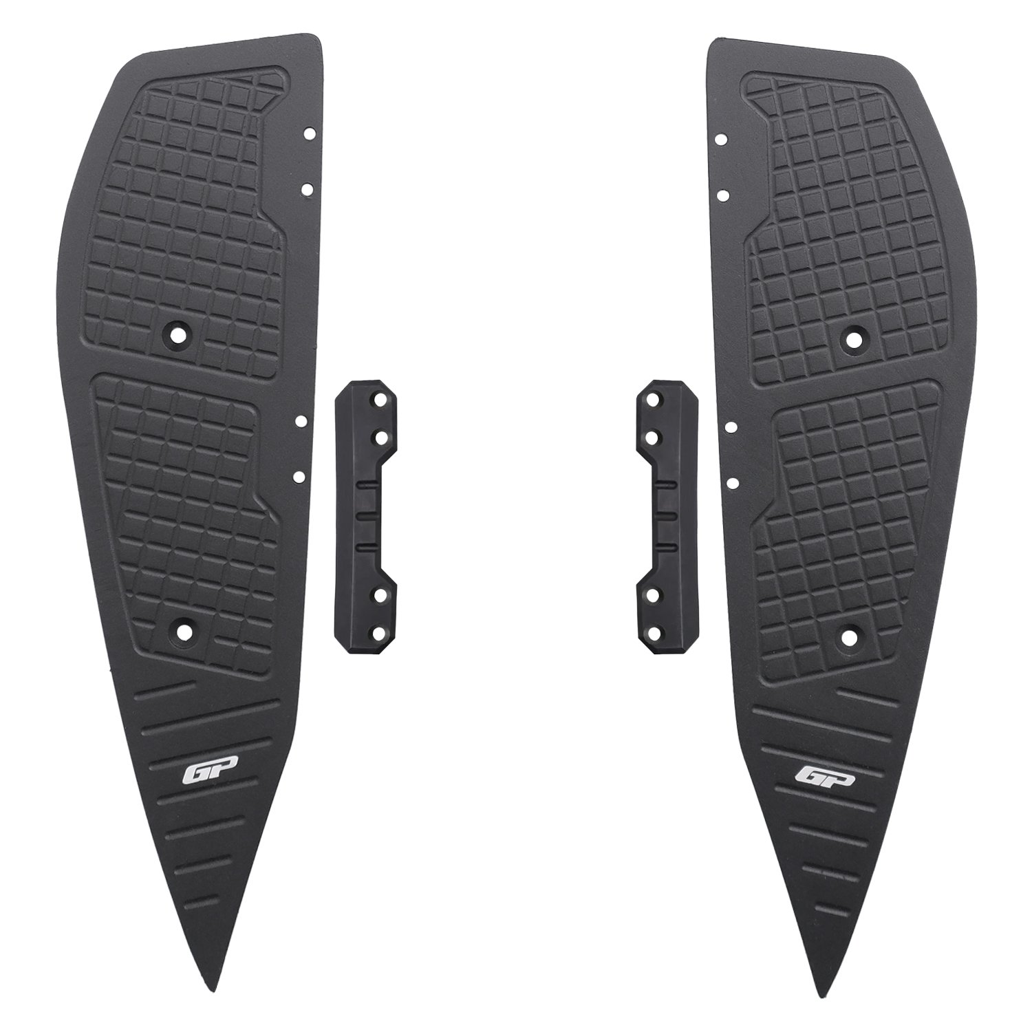 GP Kompozit Yamaha XMAX 250 Tech / Iron Max 2018-2025 Uyumlu Basamak Alüminyum Siyah