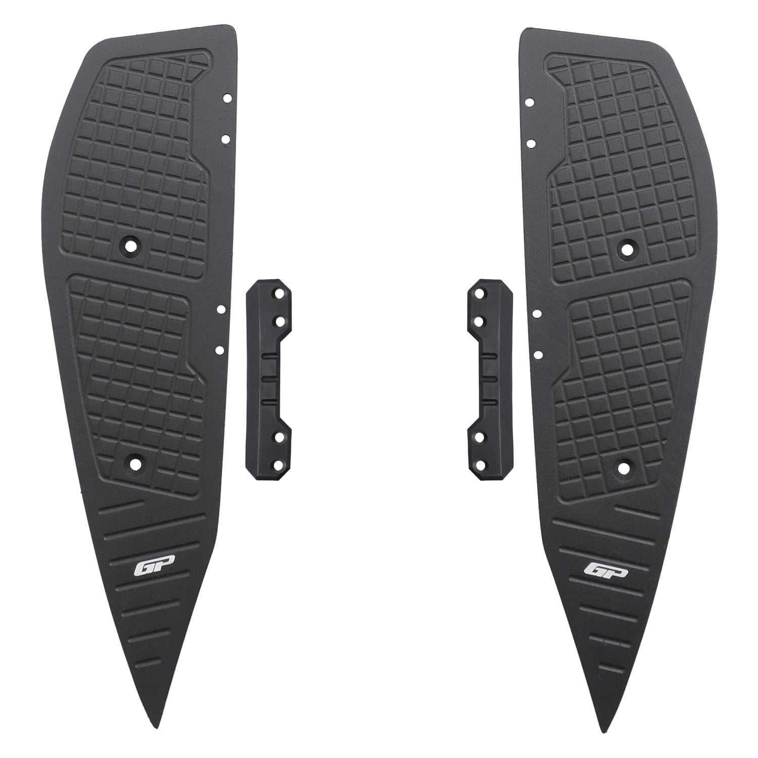 GP Kompozit Yamaha XMAX 250 Tech / Iron Max 2018-2026 Uyumlu Basamak Alüminyum Siyah