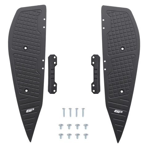 GP Kompozit Yamaha XMAX 250 Tech / Iron Max 2018-2025 Uyumlu Basamak Alüminyum Siyah