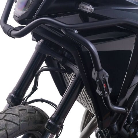 GP Kompozit Honda NX 500 2025 Uyumlu Motor Koruma Demiri Üst Kısım Siyah