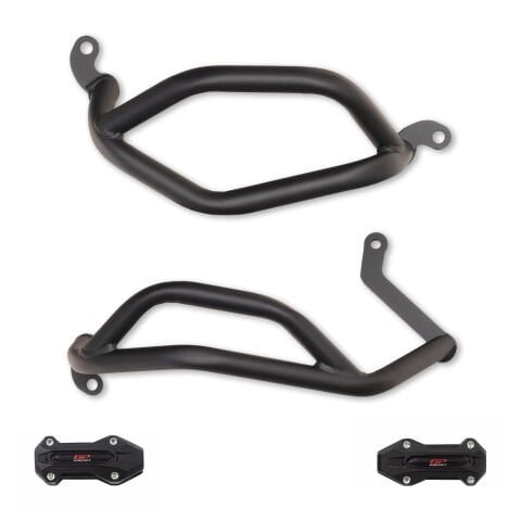 GP Kompozit Honda NX 500 2025 Uyumlu Motor Koruma Demiri Alt Kısım Siyah