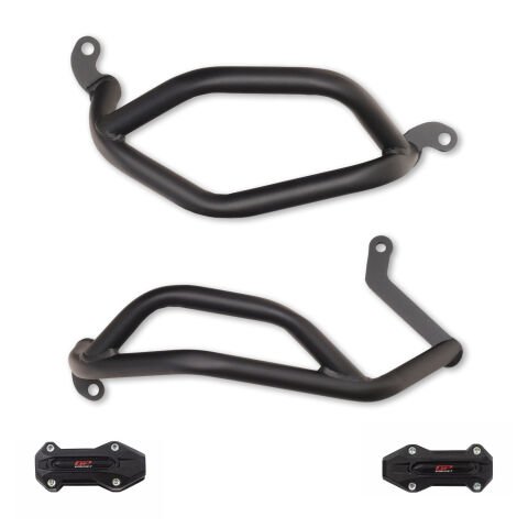 GP Kompozit Honda NX 500 2025-2026 Uyumlu Motor Koruma Demiri Alt Kısım Siyah