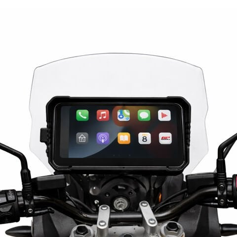GP VOVEL M-790B 6.25” Ekran Ön Arka Kameralı Motosiklet CarPlay Basınç Sensörlü Multimedya Navigasyon Sistemi
