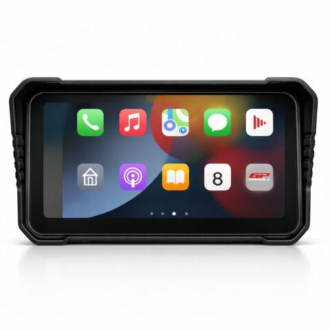 GP VOVEL M-790B 6.25” Ekran Ön Arka Kameralı Motosiklet CarPlay Basınç Sensörlü Multimedya Navigasyon Sistemi