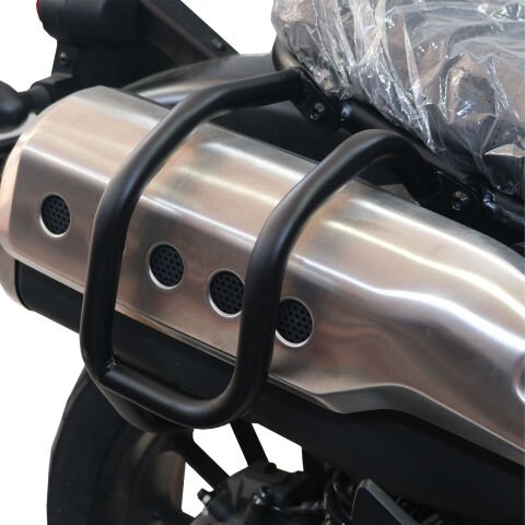 GP Kompozit Honda CL 250 2023-2025 Uyumlu Egzoz Koruma Demiri Siyah