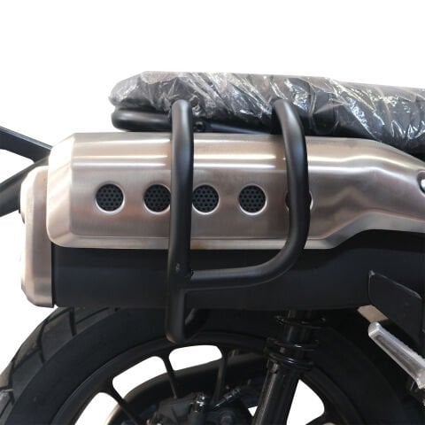 GP Kompozit Honda CL 250 2023-2025 Uyumlu Egzoz Koruma Demiri Siyah