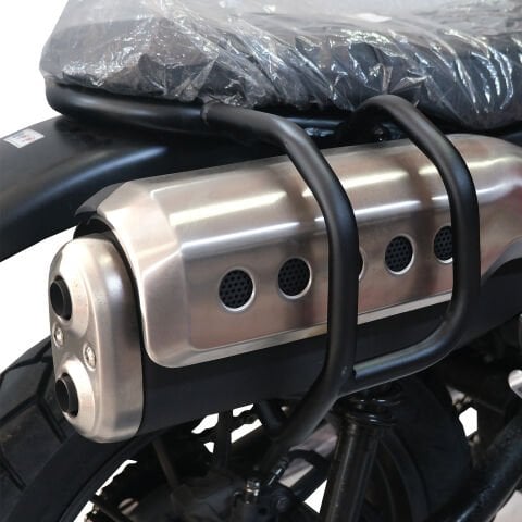 GP Kompozit Honda CL 250 2023-2025 Uyumlu Egzoz Koruma Demiri Siyah