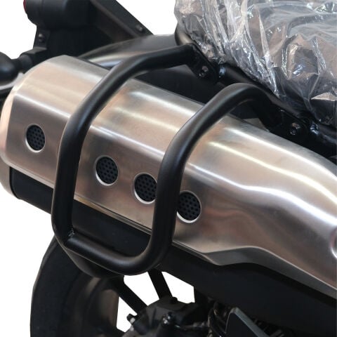 GP Kompozit Honda CL 250 2023-2025 Uyumlu Egzoz Koruma Demiri Siyah