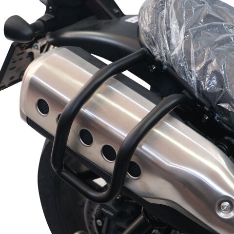 GP Kompozit Honda CL 250 2023-2025 Uyumlu Egzoz Koruma Demiri Siyah