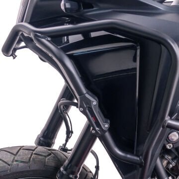 GP Kompozit Honda NX 500 2025 Uyumlu Motor Koruma Demiri Seti Siyah