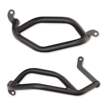 GP Kompozit Honda NX 500 2025 Uyumlu Motor Koruma Demiri Seti Siyah