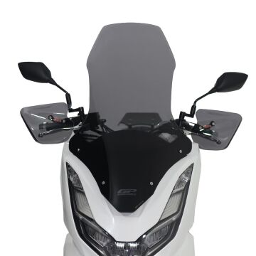 GP Kompozit Honda PCX 125 2021-2024 Uyumlu Ön Tur Camı Füme 79 cm
