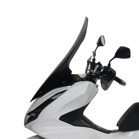 GP Kompozit Honda PCX 125 2021-2024 Uyumlu Ön Tur Camı Füme 79 cm