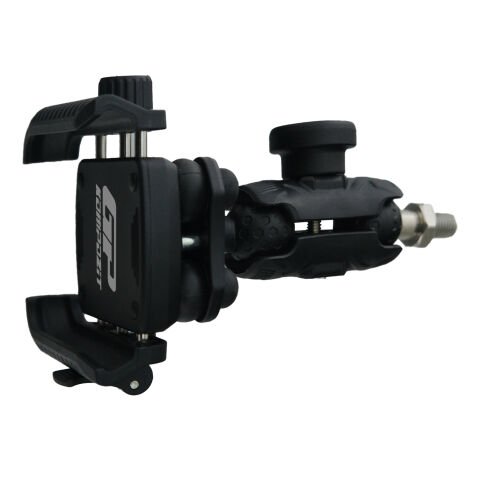 GP Kompozit Honda CBR500R 2018-2026 Uyumlu Titreşim Modüllü Telefon Tutucu Siyah