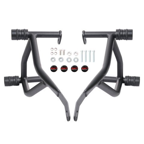 GP Kompozit Husqvarna Svartpilen 250 / 401 2024 Uyumlu Motor Koruma Demiri Siyah