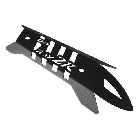 GP Kompozit Yamaha RayZR 2024 Uyumlu Egzoz Koruma Kapağı Siyah