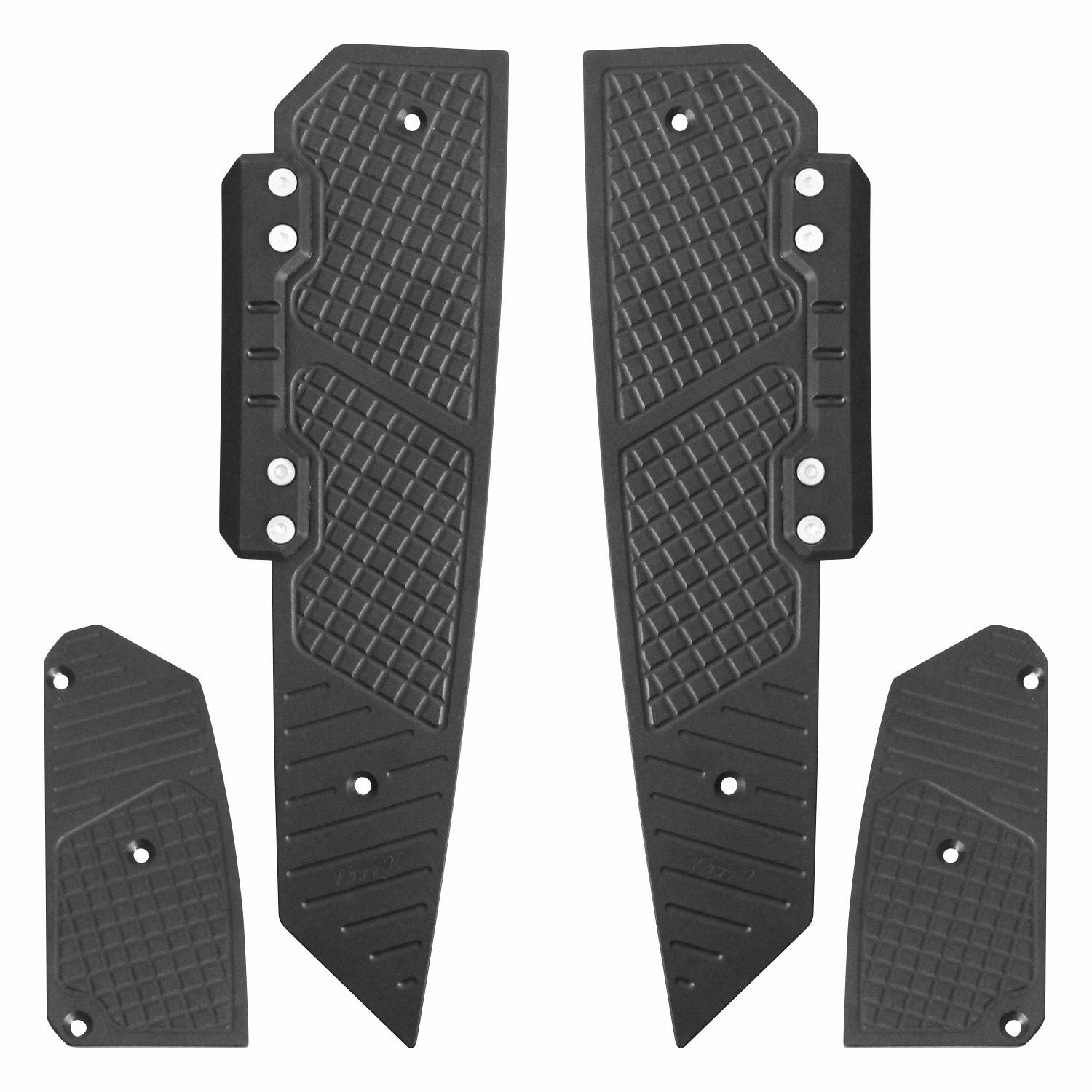 GP Kompozit Honda Forza 250 2018-2025 Uyumlu Basamak Alüminyum Siyah