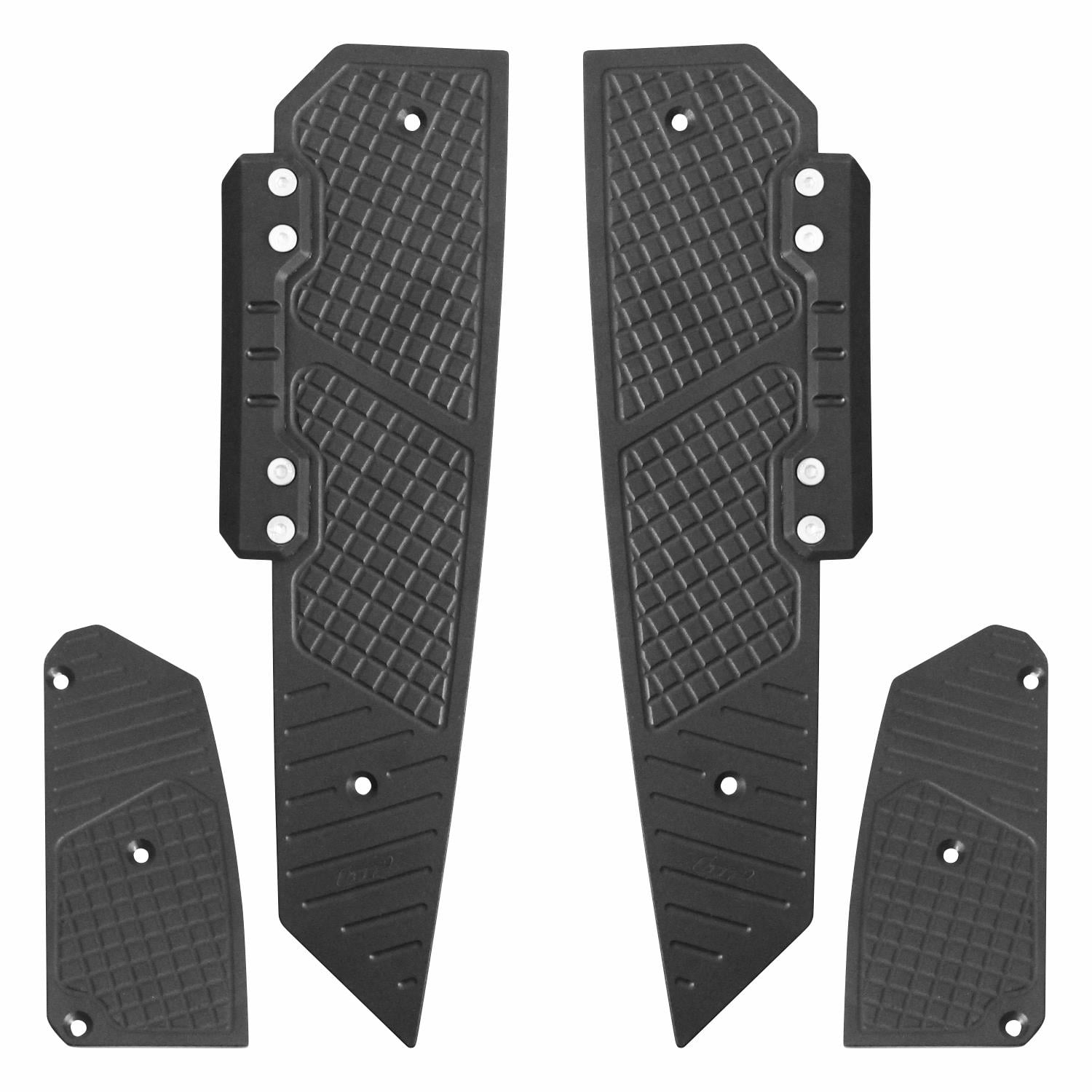 GP Kompozit Honda Forza 250 2018-2026 Uyumlu Basamak Alüminyum Siyah