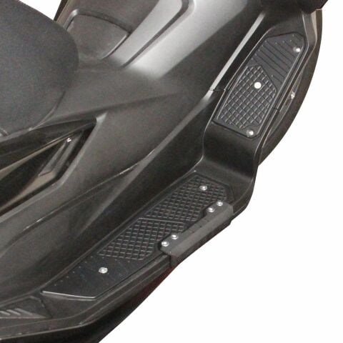 GP Kompozit Honda Forza 250 2018-2025 Uyumlu Basamak Alüminyum Siyah