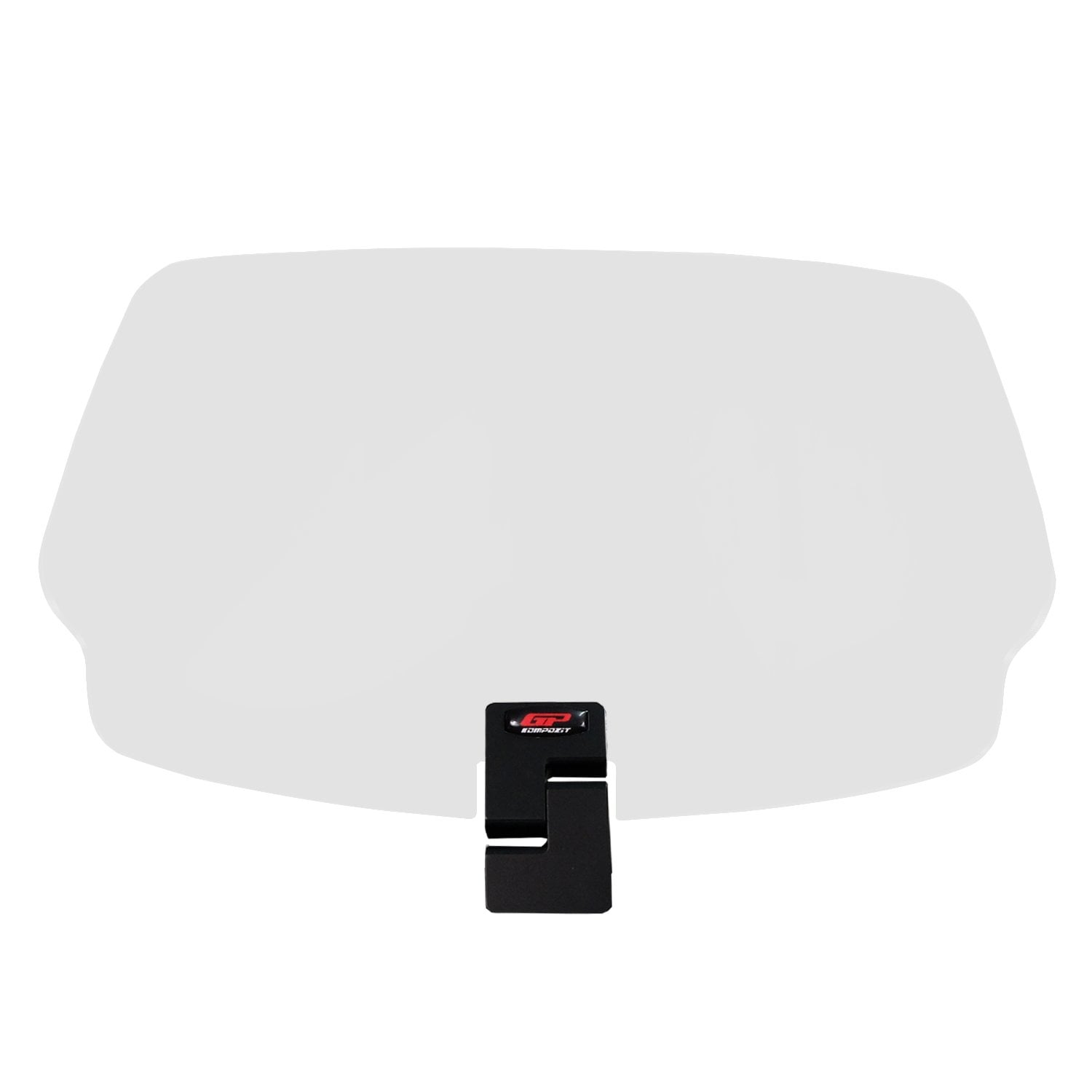 GP Kompozit DFK004 Universal Tek Bağlantılı Deflektör Şeffaf Siyah Aparat