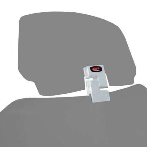 GP Kompozit DFK004 Universal Tek Bağlantılı Deflektör Füme Gri Aparat