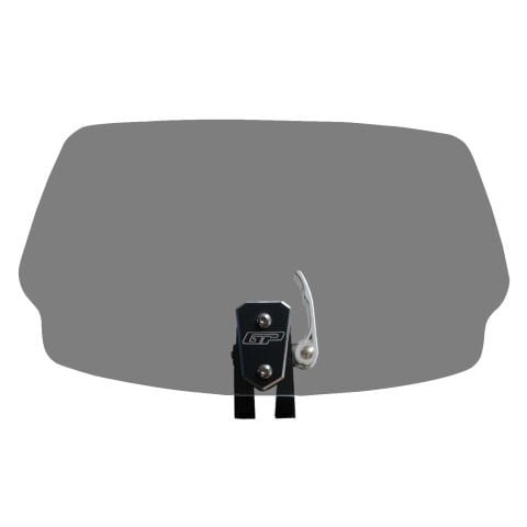 GP Kompozit DFK006 Universal Tek Bağlantılı Asansörlü Deflektör Füme Siyah Aparat