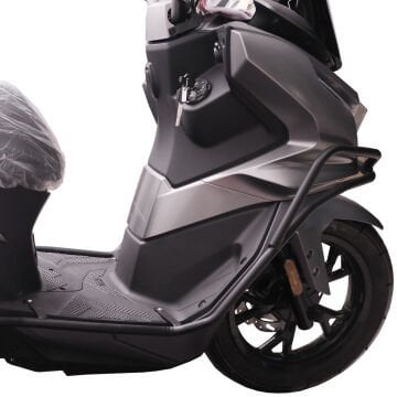 GP Kompozit SYM Jet 14 Evo 2025 Uyumlu Motor Koruma Demiri Siyah