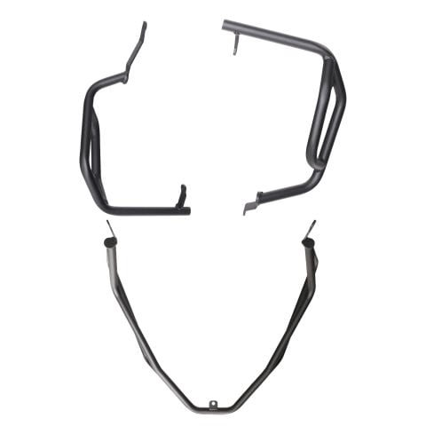 GP Kompozit Honda NT 1100 2022-2025 Uyumlu Motor Koruma Demiri Siyah