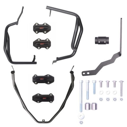 GP Kompozit Honda NT 1100 2022-2025 Uyumlu Motor Koruma Demiri Siyah