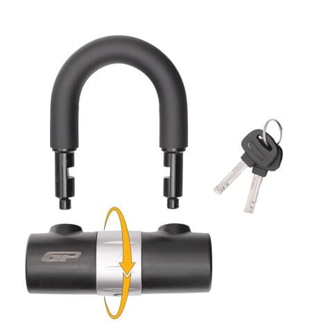 GP CTVR-A Universal 1.5 mt 10 mm Kesilmez Motosiklet Zinciri ve Kilidi