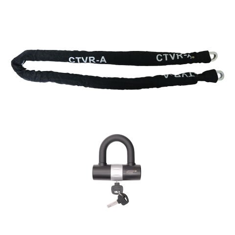 GP CTVR-A Universal 1.5 mt 10 mm Kesilmez Motosiklet Zinciri ve Kilidi