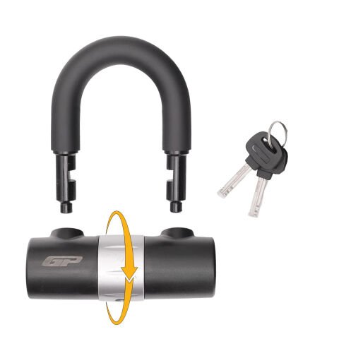 GP CTVR-A Universal 1.5 mt 10 mm Kesilmez Motosiklet Zinciri ve Kilidi