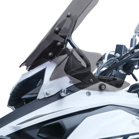 GP Kompozit Benelli TRK 502 / 502X 2018-2023 Uyumlu Sağ Sol Rüzgarlık Füme