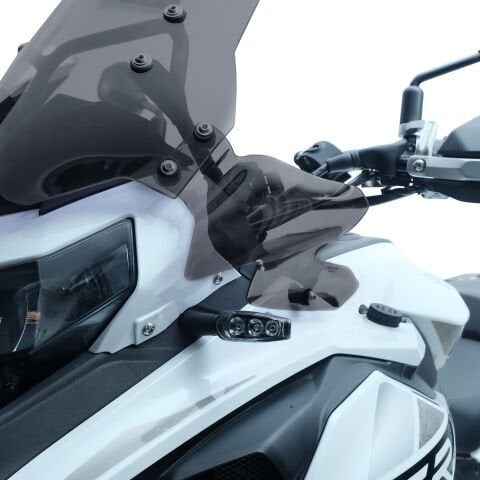 GP Kompozit Benelli TRK 502 / 502X 2018-2023 Uyumlu Sağ Sol Rüzgarlık Füme