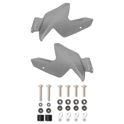 GP Kompozit Benelli TRK 502 / 502X 2018-2023 Uyumlu Sağ Sol Rüzgarlık Füme