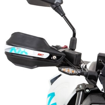 GP Kompozit CF Moto 250 NK 2018-2022 Uyumlu Plastik Elcik Koruma Siyah