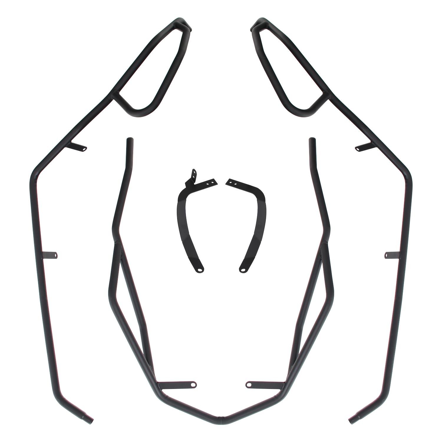 GP Kompozit Honda PCX 125 / 150 2018-2020 Uyumlu Koruma Demiri Siyah