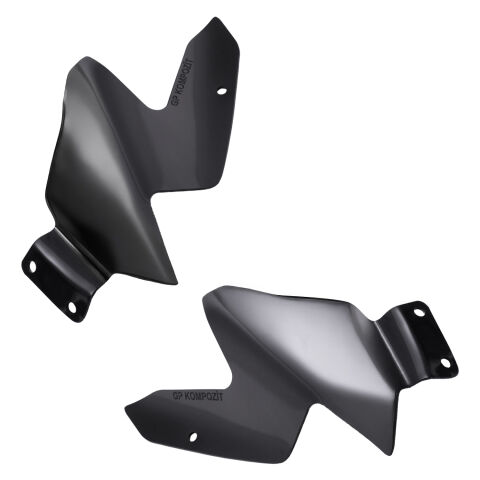 GP Kompozit Benelli TRK 502 / 502X 2018-2023 Uyumlu Sağ Sol Rüzgarlık Siyah