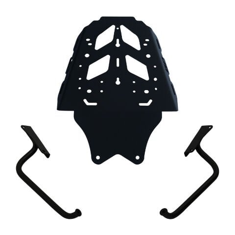 GP Kompozit KTM 250 / 390 Adventure 2020-2024 Uyumlu Arka Çanta Demiri Siyah