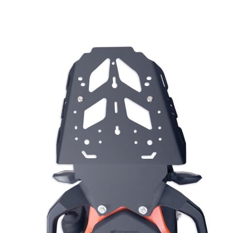 GP Kompozit KTM 250 / 390 Adventure 2020-2024 Uyumlu Arka Çanta Demiri Siyah