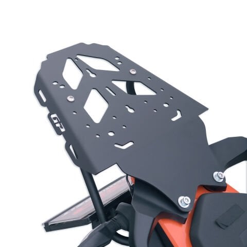 GP Kompozit KTM 250 / 390 Adventure 2020-2024 Uyumlu Arka Çanta Demiri Siyah