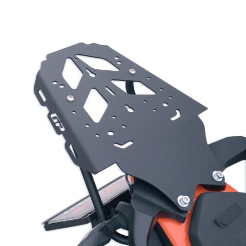 GP Kompozit KTM 250 / 390 Adventure 2020-2024 Uyumlu Arka Çanta Demiri Siyah