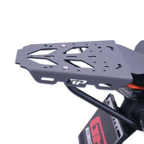 GP Kompozit KTM 250 / 390 Adventure 2020-2024 Uyumlu Arka Çanta Demiri Siyah