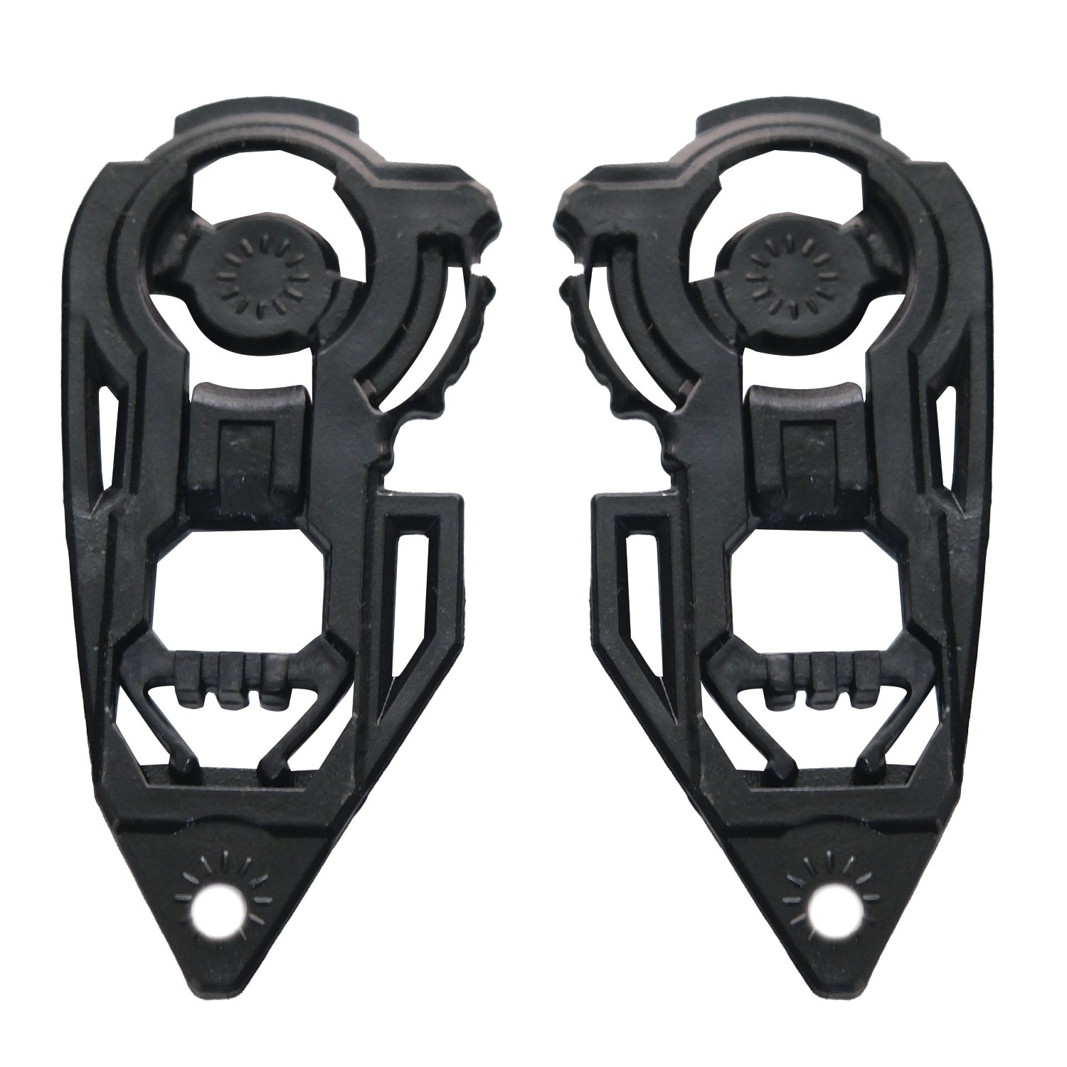 GP NERO MKS003 Uyumlu Motosiklet Kask Vizör Bağlantı Aparatı Siyah