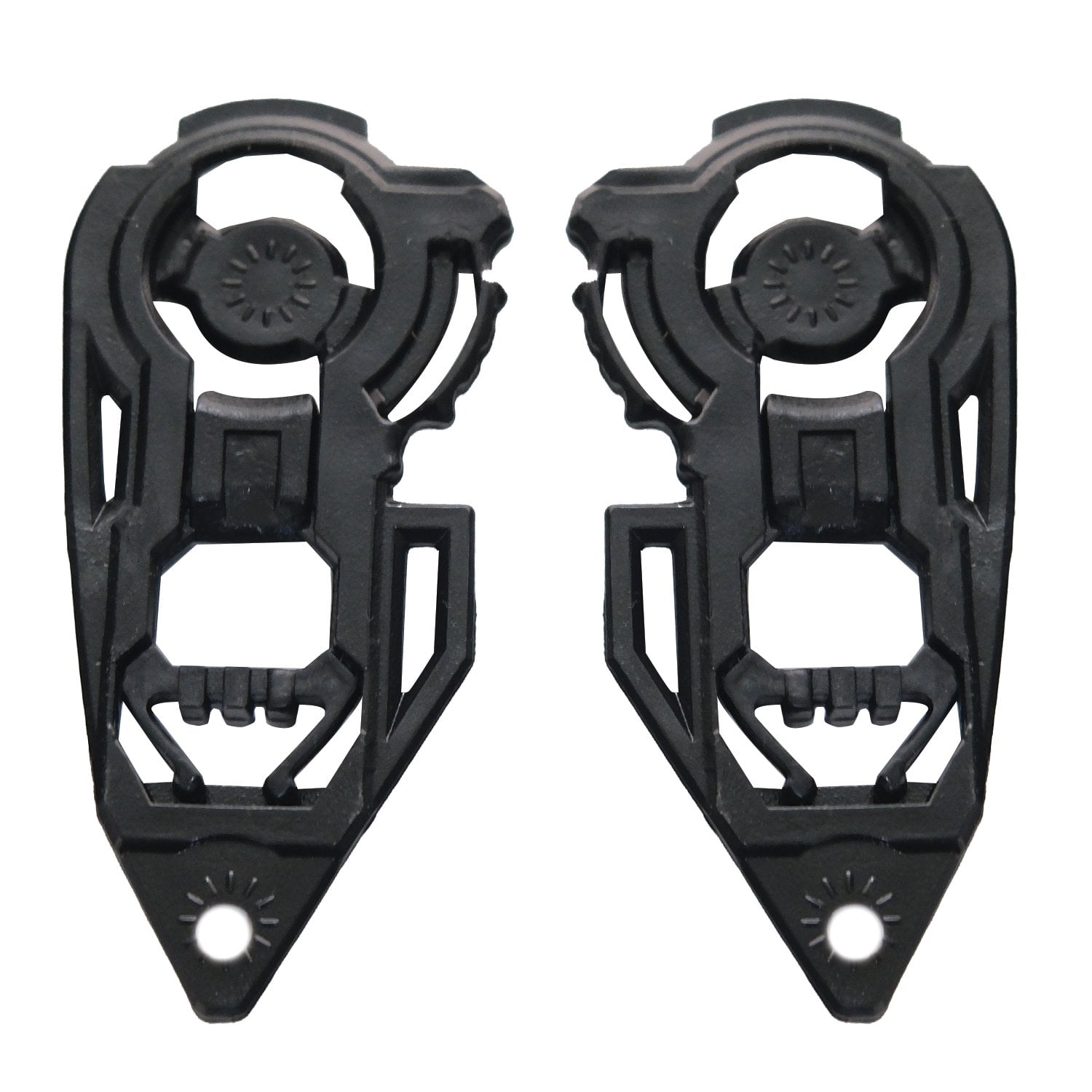 GP NERO MKS003 Uyumlu Motosiklet Kask Vizör Bağlantı Aparatı Siyah