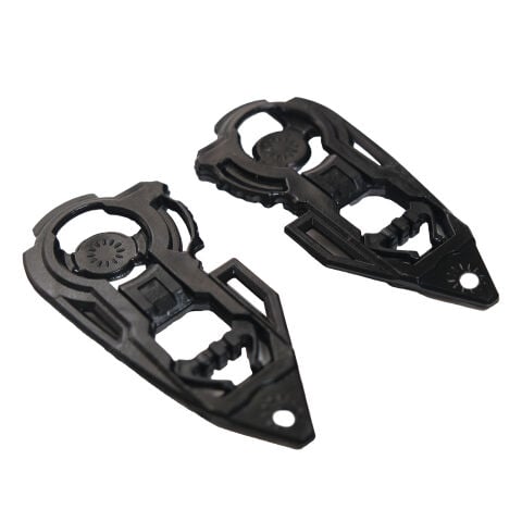 GP NERO MKS003 Uyumlu Motosiklet Kask Vizör Bağlantı Aparatı Siyah