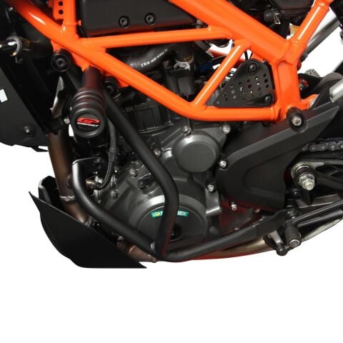 GP Kompozit KTM Duke 250 / 390 2017-2023 Uyumlu Motor Koruma Demiri Siyah