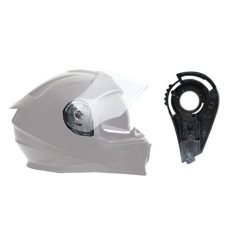 GP NERO MKS004 Uyumlu Motosiklet Kask Vizör Bağlantı Aparatı Siyah