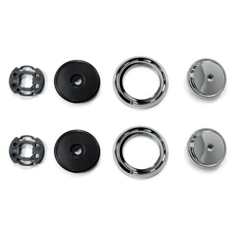 GP GX MKS005 Uyumlu Motosiklet Kask Vizör Bağlantı Aparatı Gümüş